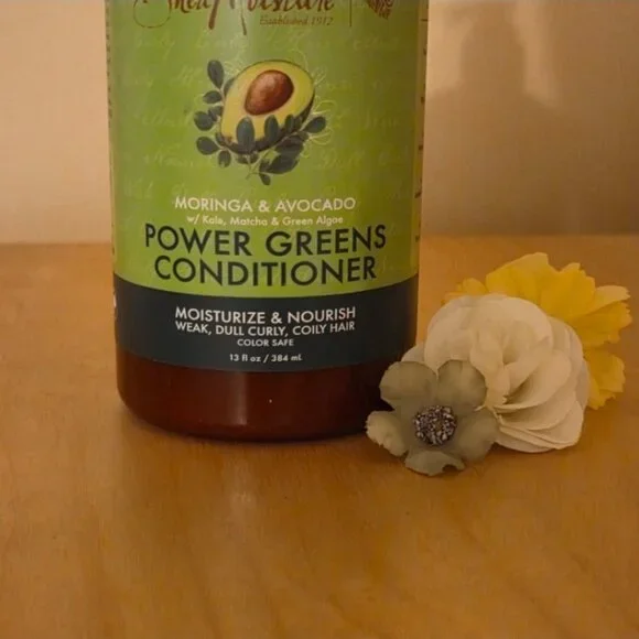 ⭐️ HOST PICK ⭐️ NWT Shea Moisture Power Greens Conditioner with Pump - Picture 3 of 6